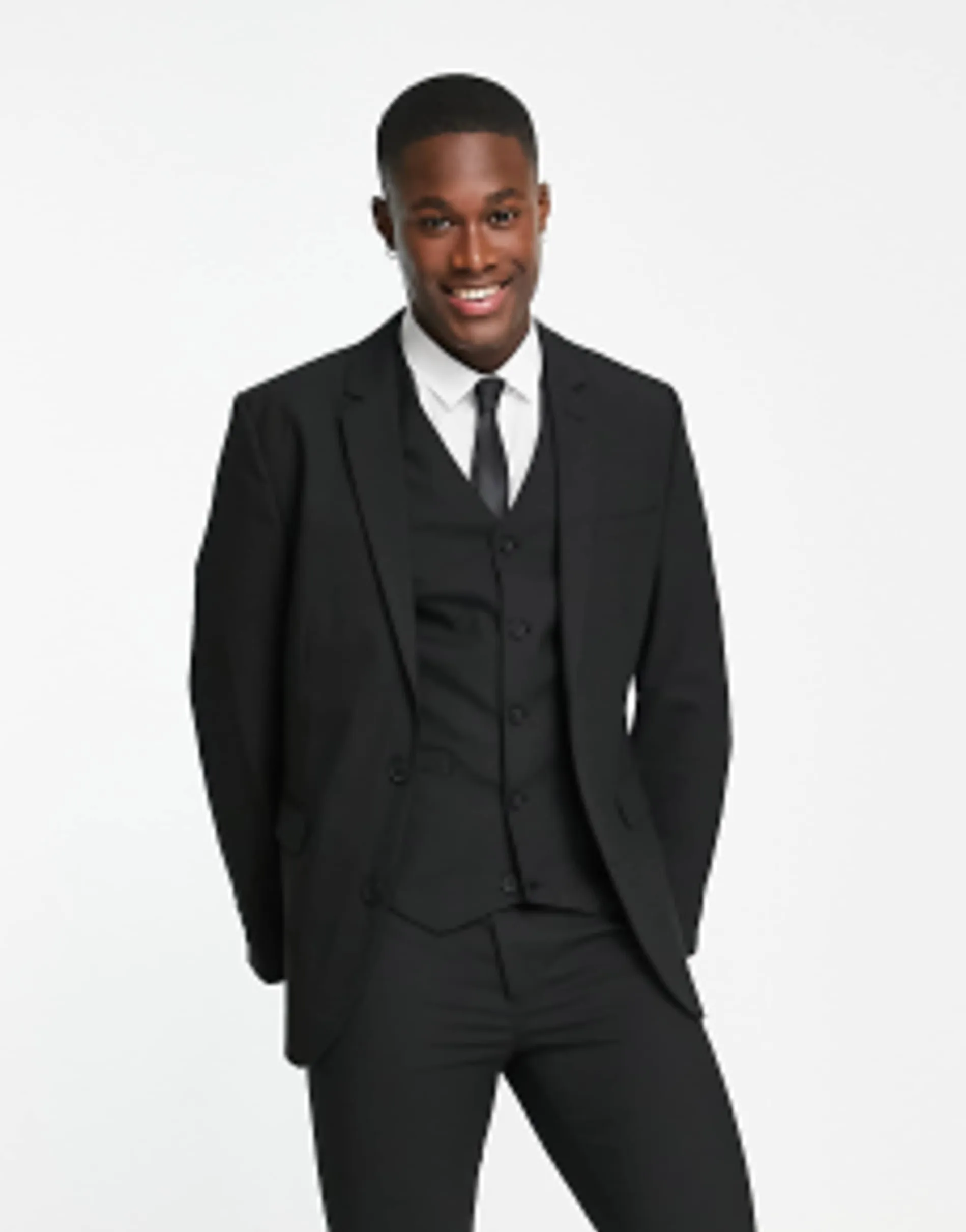 Design Skinny Suit In Black