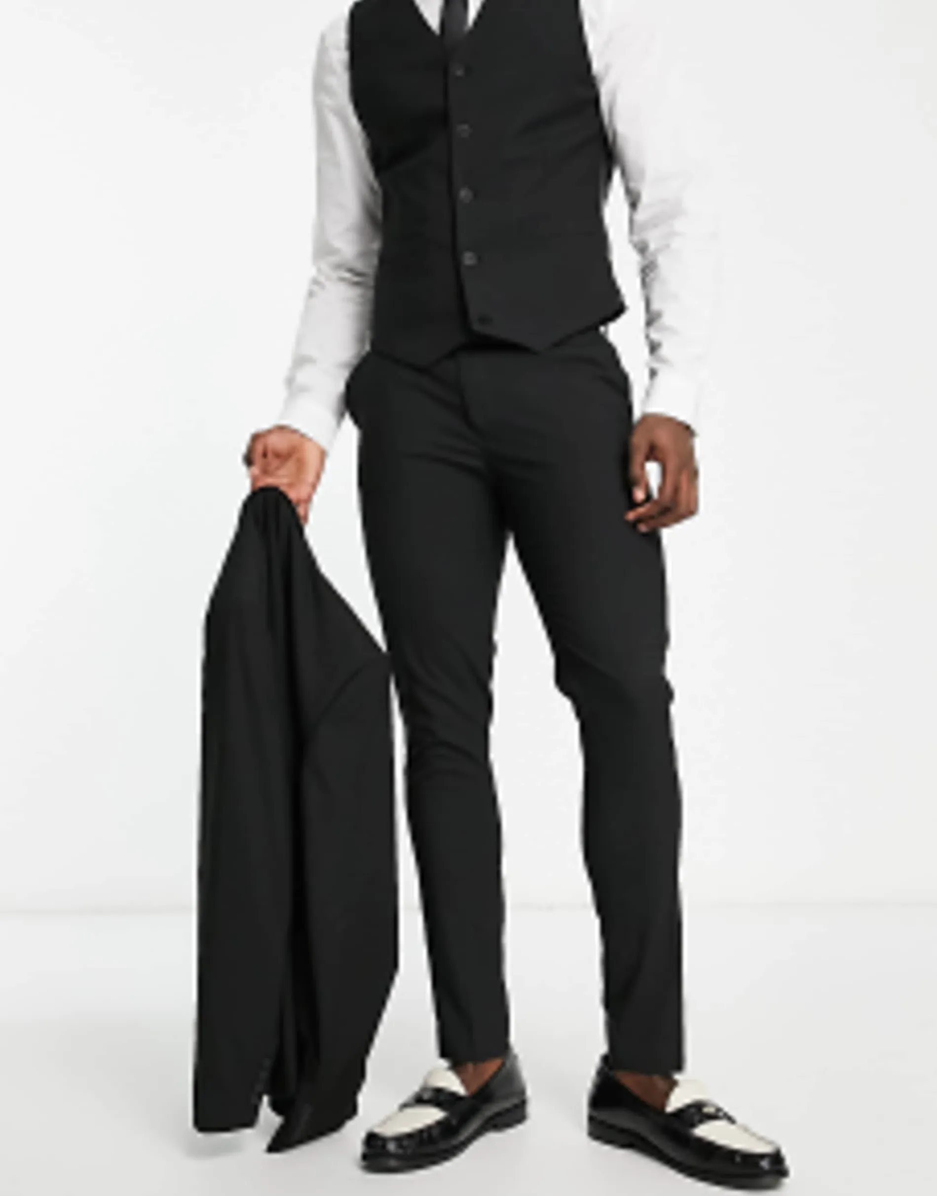 Design Skinny Suit In Black