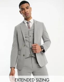 Design Skinny Suit In Grey