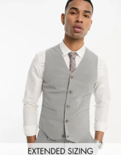 Design Skinny Suit In Grey
