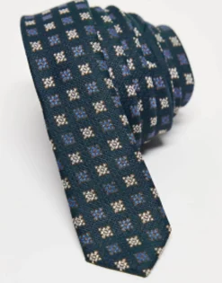 Design Skinny Tie In Geo Design