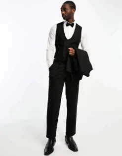Design Skinny Tuxedo In Black