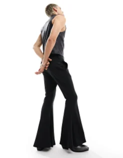 Design Smart Extreme Flared Trousers In
