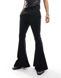 Design Smart Extreme Flared Trousers In