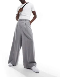 Design Smart Extreme Wide Leg Trousers In