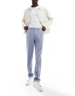 Design Smart Slim Fit Trousers In