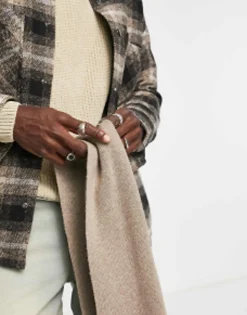 Design Standard Scarf In Oatmeal