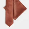 Design Standard Tie And Pocket Square In Light