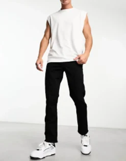 Design Stretch Slim Jeans In No Fade