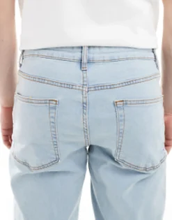 Design Stretch Slim Jeans In Light Wash