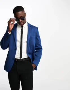 Design Super Skinny Jersey Blazer In