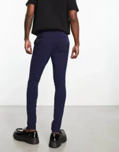 Design Super Skinny Smart Trousers In