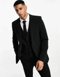 Design Super Skinny Suit In Black