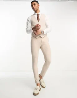 Design Super Skinny Suit Trousers In