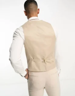 Design Super Skinny Suit Waistcoat In