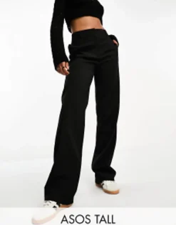 Design Tall Slim Straight Trouser In
