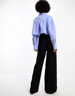 Design Tall Wide Leg Trouser In