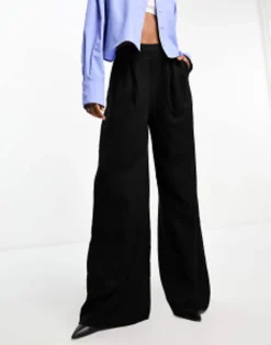 Design Tall Wide Leg Trouser In