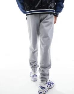 Design Tapered Heavyweight Joggers In Grey