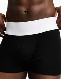 Design Trunks In With Contrast White Waistband