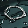 Design Waterproof Stainless Steel Chain Bracelet In Tone