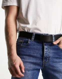 Design Webbing Belt With Matte Buckle In