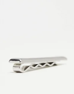 Design Wedding Tie Bar In Brushed Tone