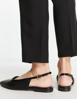 Design Wide Fit Lane Slingback Ballet Flats In