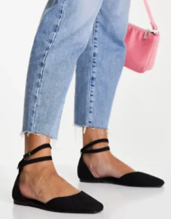 Design Wide Fit Lift Ballet Flats In