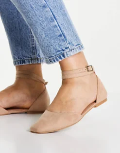 Design Wide Fit Lift Ballet Flats In