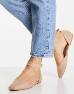 Design Wide Fit Lift Ballet Flats In