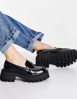 Design Wide Fit Mulled Chunky Loafer In