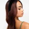 Design Wide Padded Headband In Velvet