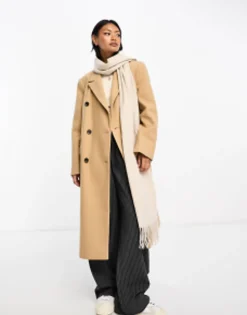 Design Woven Tassels Scarf In