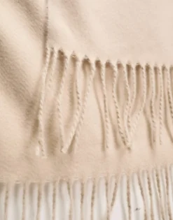 Design Woven Tassels Scarf In