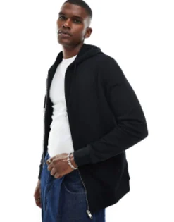 Design Zip Through Hoodie In