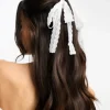 Designb London Broderie Hair Ribbons In