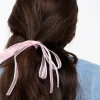Designb London Pack Of 2 Organza Mini Hair Ribbons In