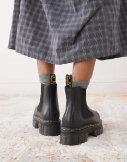 Dr Martens Audrick Chelsea Chunky Flat Chelsea Boot In