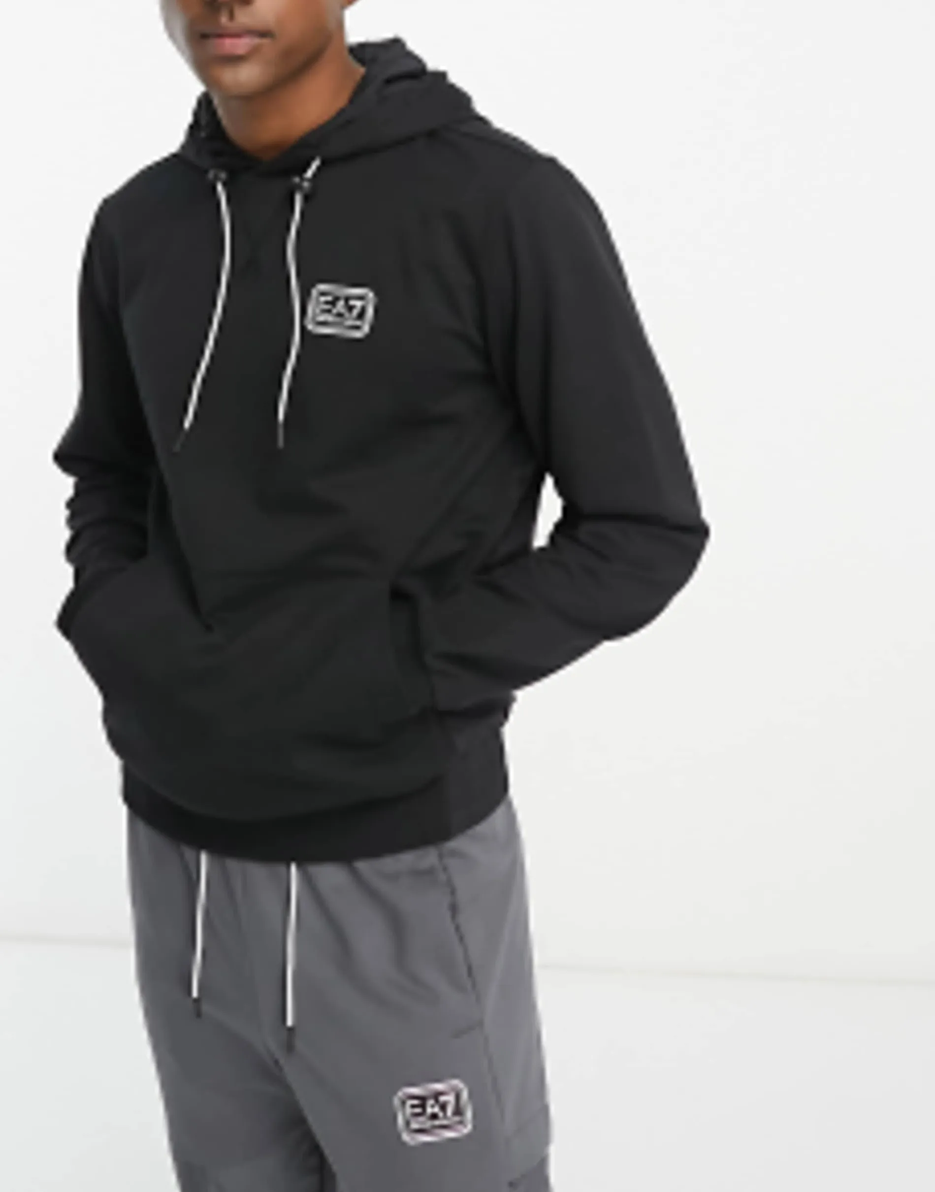 Emporio Armani Ea7 Core Nylon Mix Tracksuit In