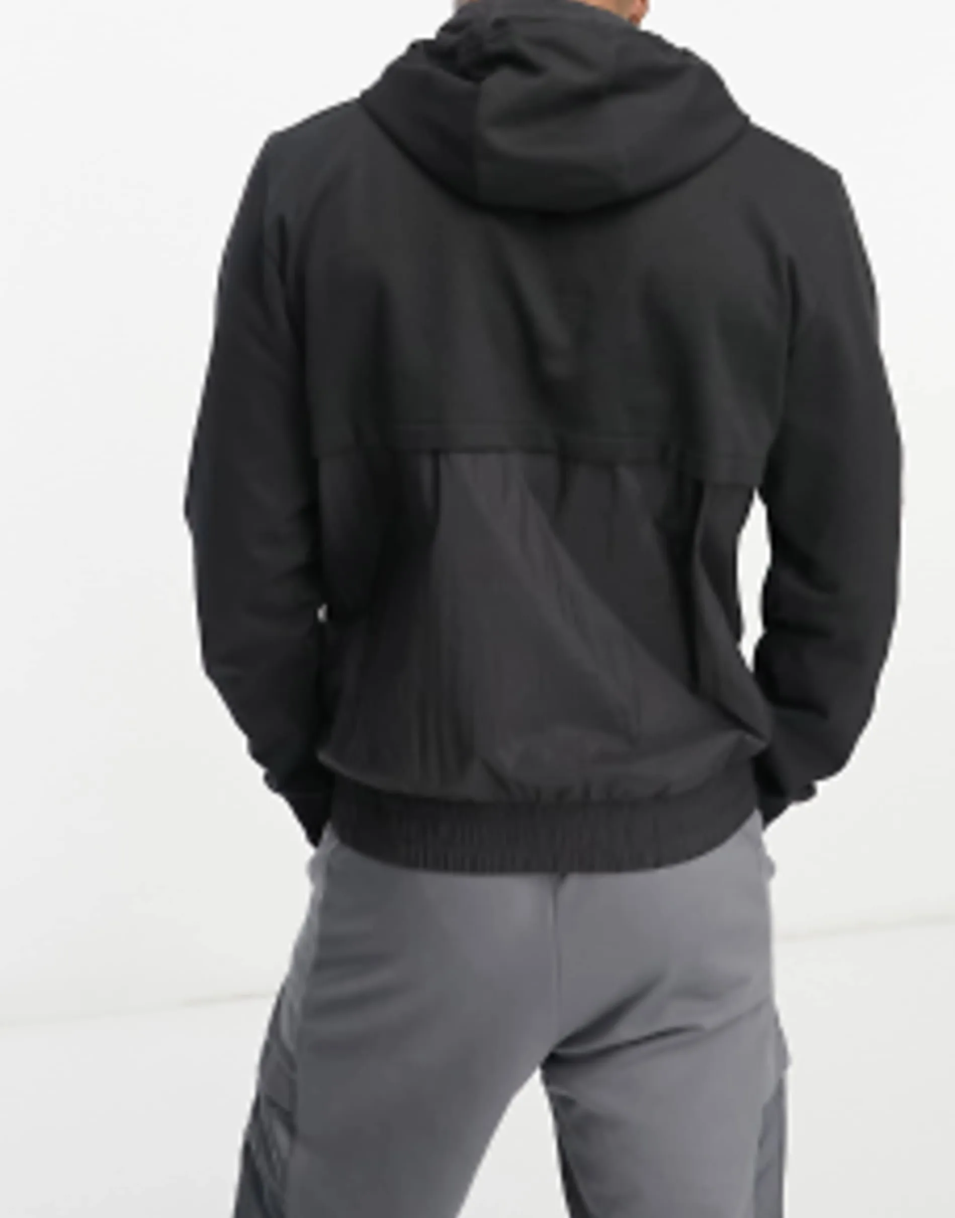 Emporio Armani Ea7 Core Nylon Mix Tracksuit In