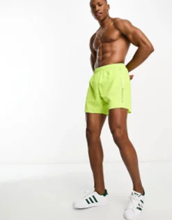 Emporio Armani Ea7 Logo Swim Shorts In