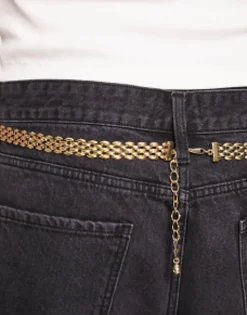Faded Future Belly Chain Belt In