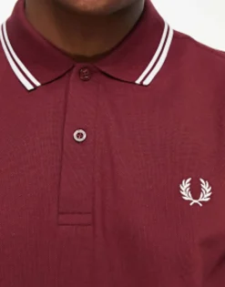 Fred Perry Twin Tipped Logo Polo In