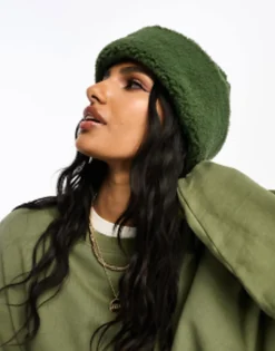 Glamorous Borg Turnup Beanie In