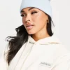 Glamorous Exclusive Ribbed Turn Up Beanie In