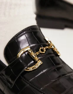 Glamorous Horsebit Loafers In