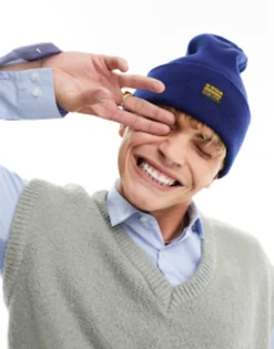 G-Star Effo Beanie In Blue