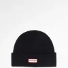 Hunter Beanie With Tab Logo In