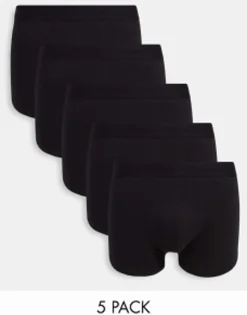 Jack & Jones 5 Pack Trunks In